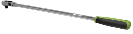 Siegen S01209 Ratchet Wrench, 1/2 inch Sq Drive Ex Long Flexi-Head Flip Reverse