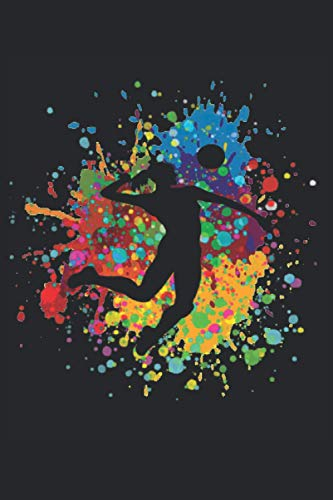 Volleyball Notizbuch: Volleyball Notizbuch - Toller linierter Notizblock für den Volleyballer & Beachvolleyballer - 120 linierte Seiten um Analysen ... Din A5 | Geschenk für Trainer und Spieler.