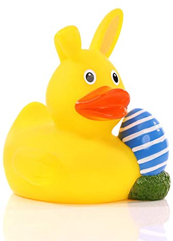 Schnabels Quietsche-Ente Osterhase - Geschenk für Ostern Kinder Baby Freund-in Mädchen Junge - Spielzeug Bade-Ente Badewanne Deko