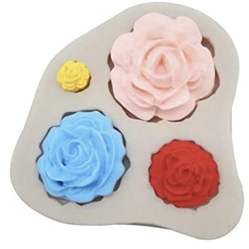 TTOA Silicone Rose Fondant Icing Mould Decoration Cake Mold Tool Sugar Craft