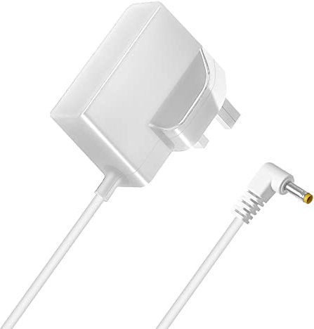 6V Power Adapter Compatible with Omron HHP-CM01 Upper Arm Blood Pressure Monitors M2 M7, M6, M6C, M500, M4, M400, M3 Intelli HEM-7361 HEM-7115 BP5250, BP5350, BP7200 UK Charger Power Supply Cable