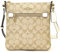 COACH Damen Mini Rowan File Shoulder Crossbody Bag, Signature Canvas - Light Khaki/Chalk, Gold/Hellkhaki-Kreide, 20.96 x 3.18 x 20.96 cm