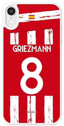 MYCASEFC Antoine Griezmann Football Flocking Case for iPhone 11 Silicone Football Case for Smartphone Printed in France TPU
