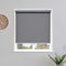 Sunoff Blackout Roller Shades Blinds Cordless for Windows Pull Down Room Darkening Door Blinds with Thermal Insulated Easy to Install for Living Room,Bedroom,Home,Office Bathroom Grey 23 W x 72 H
