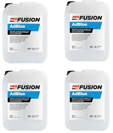 ProFusion Adblue con Cánula con Rosca - Solución Urea para SCR Tratamiento de Gases de Escape para Automóviles y Camiones 40 litros