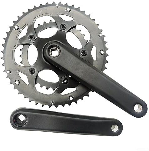 Bielas cónicas cuadradas de 170 mm, 34T 50T para bicicleta de montaña, juego de platos y bielas para bicicleta de carretera, tipo A