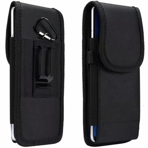 Cell Phone Pouch Nylon Holster Case with Belt Clip Cover for iPhone 15 14 13 Pro Max 11 12 Mini iPod Touch 6 6S 7 8 Plus SE 2020 2022 X XS XR 5C 5S 5