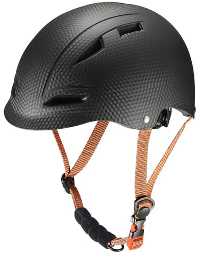 ROXX CRASEN Bike Helmet For Adults,260g Lightweight Commuting Road Biking Skating Helmet for Men Women, US CPSC & EU CE Standard, Adjustable Size 50-59cm