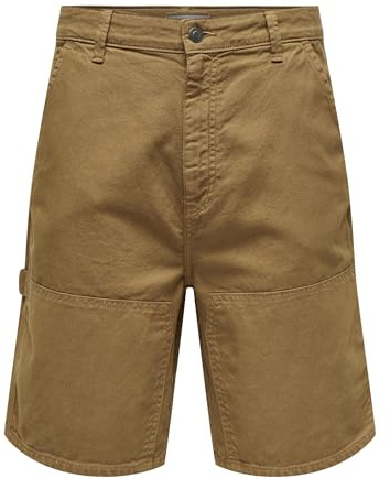 Only & Sons ONSEDGE Hohe Taille Locker Geschnitten Shorts