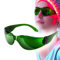 CARLANY Red Light Glasses Eye Protection,600nm-900nm Red LED Safety Glasses for Light Therapy,for Tanning Hair Removal Eye Protetion OD 4+
