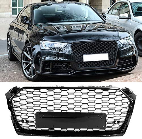 RS5-Style Mesh-Grill, Schwarz, Einfache Installation, Kühlschutz für S5 B9 2017–2019