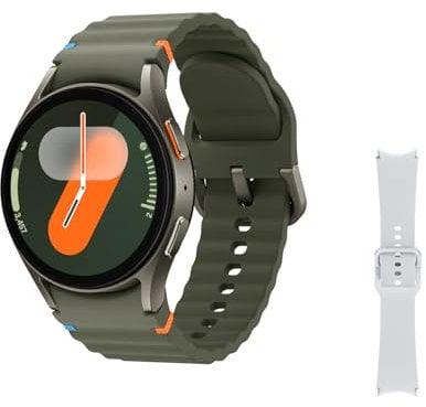 Samsung Galaxy Watch7 4G LTE + Correa - Smartwatch 40mm, Control de Salud, Seguimiento Deportivo, Verde (Versión Española)