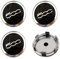 SXXTS 4 Pièces Centre De Jante Capuchons pour Fiat 500 60MM,Cache Moyeu Centre De Roue,Enjoliveur De Voiture