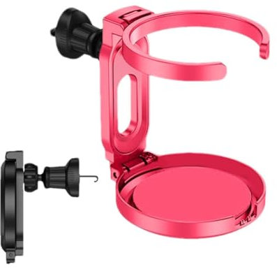 GaRcan Auto Getränkehalter Becherhalter für Opel Corsa (C) 2000-2006, Getränke Halter Lüftung Auto-Getränkehalter Kaffeebecher Wasserbecher Halterung,C/Rose Pink