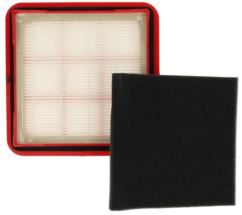 vhbw 1x Schaumstoff-Filter, 1x Motorschutz-Filter kompatibel mit Grundig GMS 3600 Staubsauger