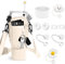 Accesorios para Stanley Cup, Bolsa para Stanley Cup, Accesorios Stanley Cup con Bandolera Ajustable, Straw Accessories for Stanley Cup, para Stanley Cup 40oz(Beige)