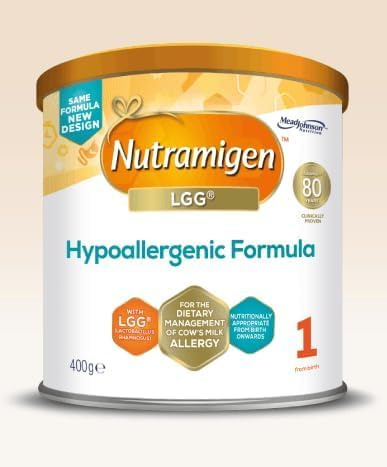 Nutramigen 1 with LGG Hypoallergenic Formula, Stage 1, 400g, Powder, for Cow's Milk Allergy