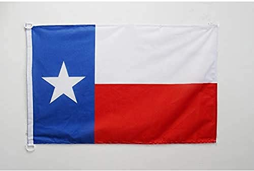AZ FLAG Bandera de Texas 90x60cm Uso Exterior - Bandera Americana DE Texas - EE.UU 60 x 90 cm Anillos