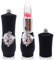 Damen Lipgloss, SHOBDW Neue Schönheit helle Blume Crystal Jelly Lippenstift Magie Temperatur ändern Farbe Lippenbalsam Make-up (Schwarz-A)