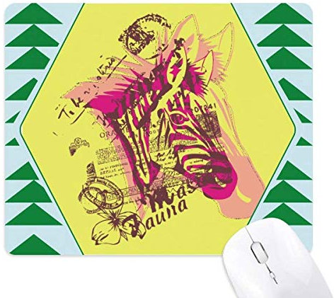 la fleur jaune, rose art tapis de souris green pine tree tapis en caoutchouc