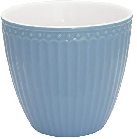 GreenGate - Tasse, Latte Cup - Alice - Porzellan - Sky Blue - 300 ml