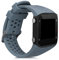 kwmobile Ersatzarmband kompatibel mit Polar M400 / M430 Armband - Fitnesstracker Band aus Silikon in Dunkelgrau
