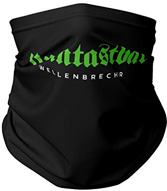 Unantastbar - Wellenbrecher - Schlauchschal in schwarz