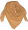 Harrys-Collection Damen Herren Baumwolltuch in vielen Farben 100 x 100 cm, Größen:Einheitsgröße, Farben:cognac