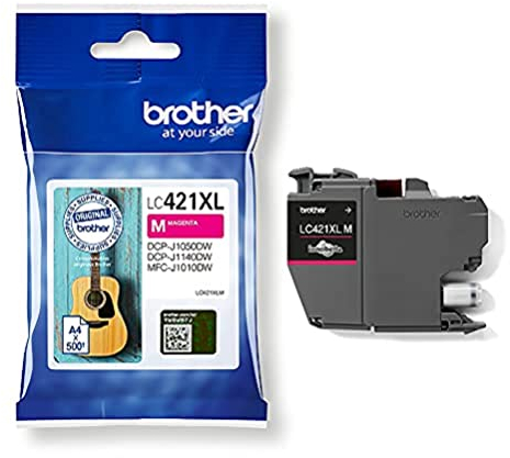 Brother LC-421XLM Tintenpatrone – Magenta für DCP-J1050DW, DCP-J1140DW, MFC-J1010DW