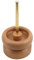 CENPEK Spin Bead Loader Holzperlen Spinner Schmuckherstellung Perlenhalter und 2 Stück Lange Perlennadeln zum schnellen Auffädeln von Perlen