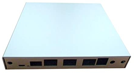 PC Engines CASE1D6U - Gehäuse, 3X LAN + 1x SFP + USB, alu