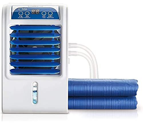 HSRG Kühlwassermatratze, Matratzenkühlauflage, Kühlbett-Konditionierungssystem, 3-8 ℃ Elektrische Kühlmatratze Zum Abkühlen, Für Zuhause, Schlafsaal, Wohnung, Kühl Im Sommer
