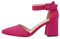 Rio Fiore Scarpe con Tacco, 7cm Tacco Largo, Décolleté Donna, Fucsia, Tessile, Cinturino alla Caviglia, H1877-A0142-36 (Fuchsia, 40 EU)