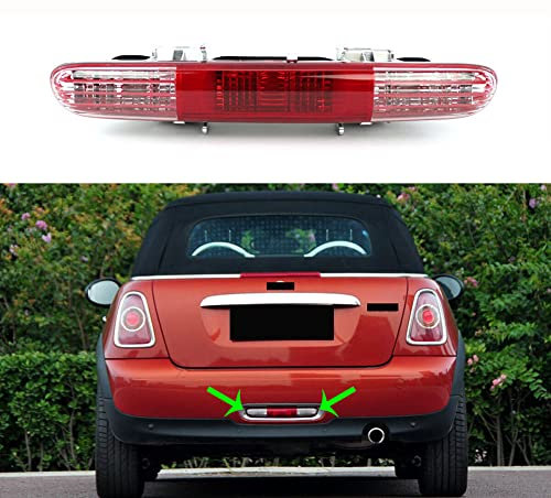 LIZHOUMIL Auto Heckstoßstange Nebelscheinwerfer Ersatzteile kompatibel für Mini R56 R57 R58 R59 Cooper 2011-2013 63247255925 rot