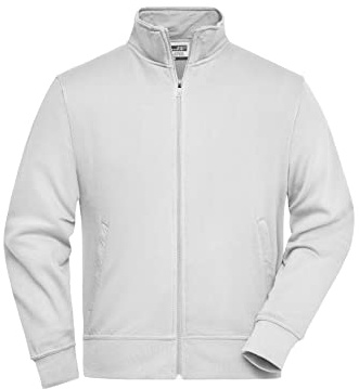 James & Nicholson Sweatjacke mit Stehkragen - Jacke aus robuster Sweatqualität in großer Größenauswahl