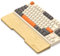Attack Shark 87 Keys Natural Bamboo Wrist Rest,Ergonomic Keyboard Wrist Support for Improved Typing Gaming Comfort,Eco-Friendly,Moisture-Resistant,Wood Feel,Non-Slip,for 75%/80% Layout Quiet Keyboard