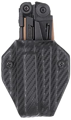 Clip & Carry Schnellziehholster, kompatibel mit LEATHERMAN Mut (schwarz)