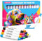 MSDADA Hair Chalk - Tinte temporal para el pelo de mascotas, 14 colores, seguro y fácil de usar, ideal para festividades