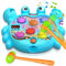 Toys for 2 3 4 5 Year Old Boy, Baby Toy for Early Learning, Whack A Crab Game for Toddlers with Sound&Light Birthday Gifts Toys for Kids Age 6 Girl Hammering Pounding Toy, Baby Early Developmental Toy