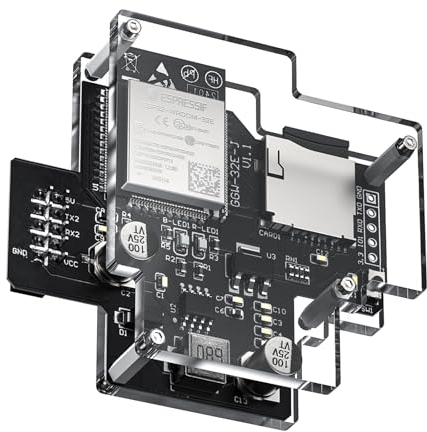 Genmitsu GGW-JTAG Kabelloses WLAN-Modul-Kit, G-Code-Senden per App, Fernsteuerung und Überwachung der CNC-Fräsmaschine, Offline-Controller für 3018-PROVer