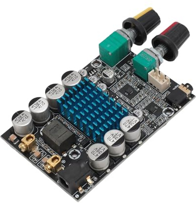 TPA3116 Carte d'amplificateur de caisson de basses, 100 W DC 12-24 V Mono Bass Power Amp avec préamplification, croisement de basses, pour haut-parleur DIY
