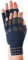3 PAGEN® Arthritis Kompressionshandschuhe zur Schmerzlinderung – Förderung der Blutzirkulation – praktisches fingerloses Design für einfache Nutzung– 1 Paar Arthrose-Handschuhe schwarz