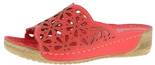 Andrea Conti Damen Damen PantoletteFlacher Slipper