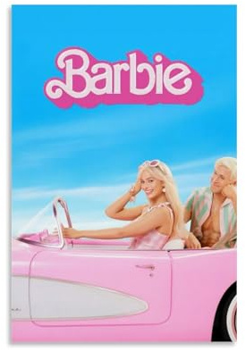HUEAEHAHE Barbie 2023 Raumdekoration Poster Ästhetisches Poster 30x45 cm rahmenloser Stil