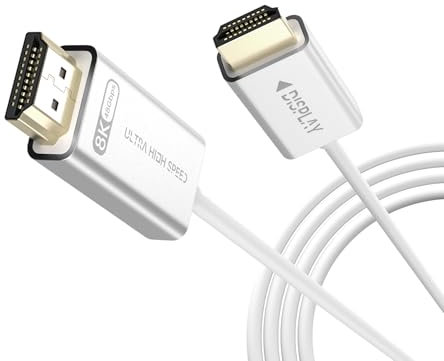 Fiber Optic HDMI 2.1 Cable 16.5ft-48Gbps Ultra High Speed HDMI Cable,8K@60Hz 4K@120Hz,eARC/HDCP 2.3,Dynamic HDR-Compatible with RTX 4090,PS5, Box,Samsung TV,Projectors