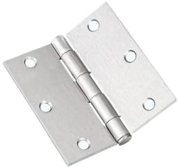 HESHUWEN Door Hinges 1-4 Inch Stainless Steel Door Hinges Universal Furniture Drawer Cabinet Fitting Hinge Home Doors Hardware Accessories Hinges(2 Inch,10pcs)