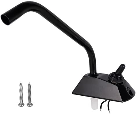 mophrati Grifo para autocaravana, caravana, barco, bomba de agua eléctrica, interruptor de grifo de agua fría, palanca única para caravana