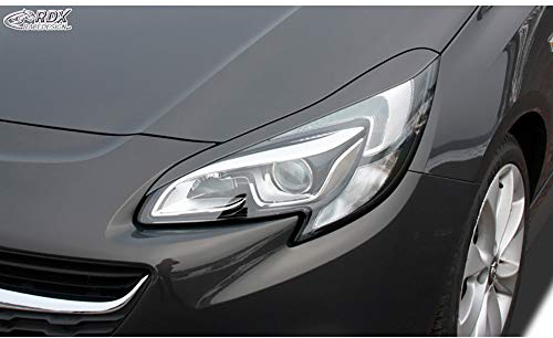 RDX Racedesign Scheinwerferblenden Corsa E 2014- (ABS), Unlackiert