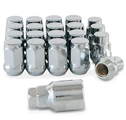 16 x Chrome Wheel Nuts and 4 x Locking Nuts for Kia Cee'D PN.SFP-16NM10+N10916