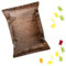 Logbuch-Verlag 25 kleine Gummibärchen Gastgeschenke mini Geschenk Gäste Süßigkeit Tischdeko zum Essen 7 x 9 cm